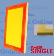 Timber yellow mesh single